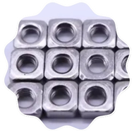 Stainless Steel  Square Nuts
